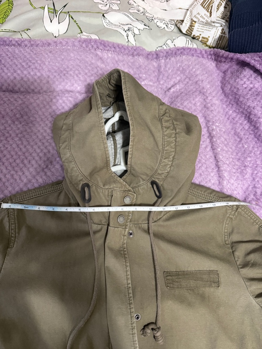 Calvin Klein Women's Khaki Brown Winter Utility Jacket - Picture 16 of 16